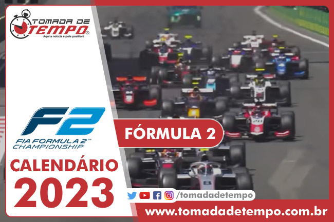 FÓRMULA 2 - Classificação de pilotos - 2023 - Tomada de Tempo