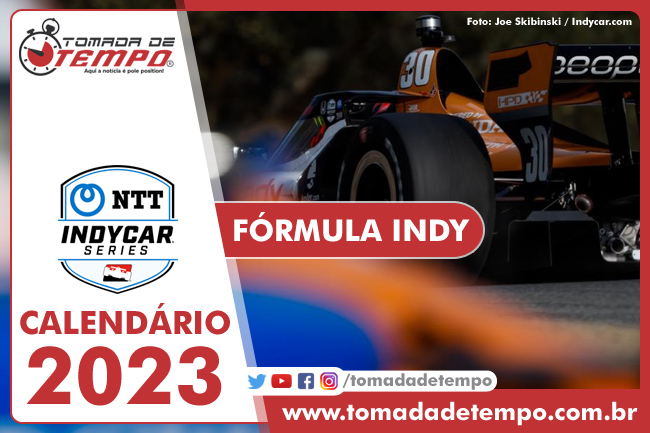 Calendário 2023 da Fórmula Indy