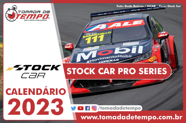 Calendário 2023 da STOCK CAR PRO SERIES