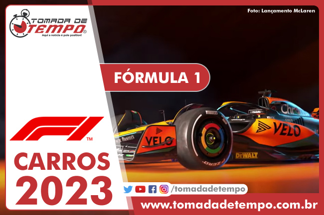 FÓRMULA 1 – Carros para a temporada 2023