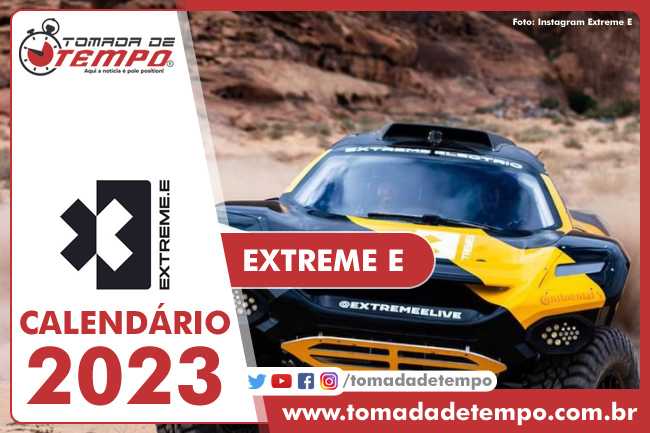 Calendário 2023 da EXTREME E