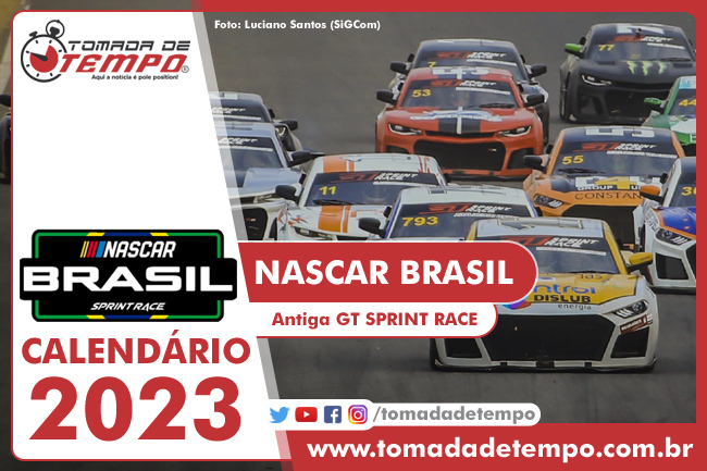 Calendário 2023 da NASCAR BRASIL (Sprint Race)
