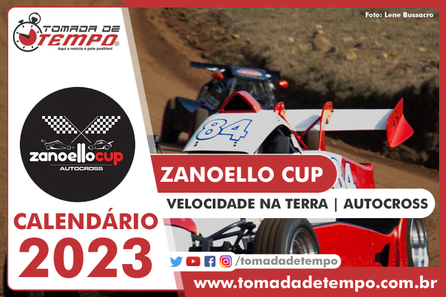 Calendário 2023 da Zanoello Cup - Autocross