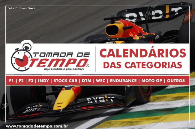 Tomada de Tempo - Automobilismo, F1, Indy, Moto GP, Stock Car