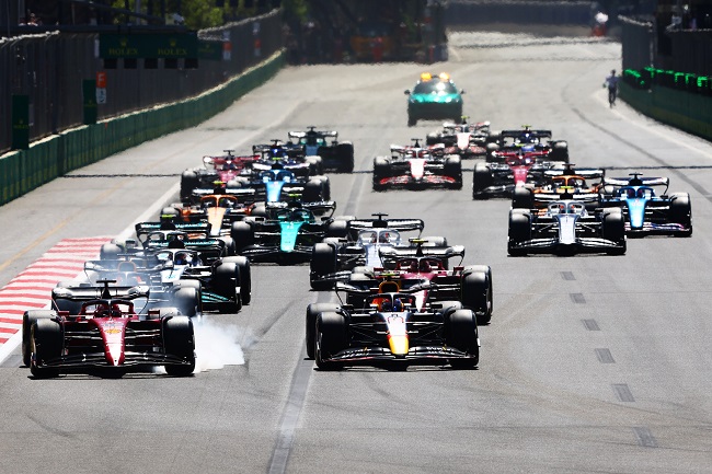 Fundo Vencedor No Objetivo De Corrida De Carros De Velocidade No