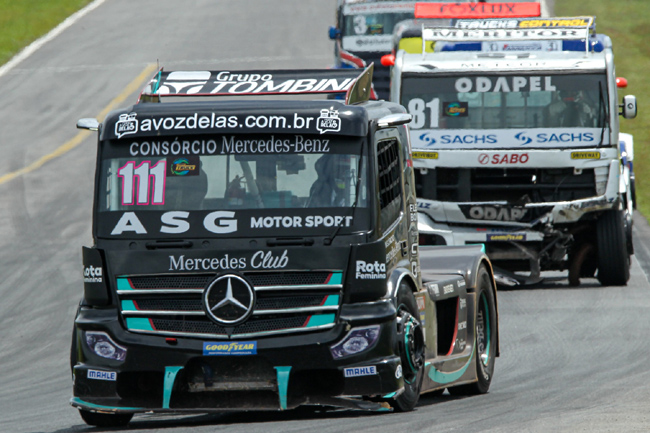 Copa Truck Sao Paulo April 2023 Sao Paulo Brazil View – Stock