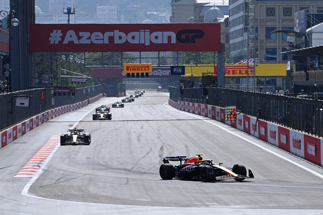 GP do Azerbaijão: veja como foi a classificação hoje (28); amanhã