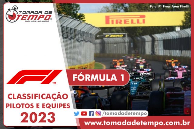 FÓRMULA 4 BRASIL – Classificação de Pilotos e Equipes – 2023 - Tomada de  Tempo