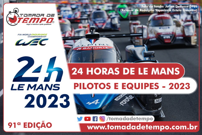 WEC – Carros, equipes e pilotos - 24 Horas de Le Mans – 2023