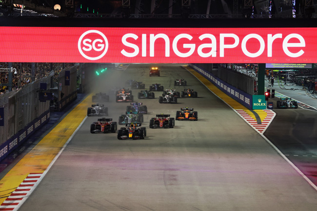 F1 2023 - GP DE SINGAPURA - HORÁRIOS DO 1º DIA DE TREINOS LIVRES