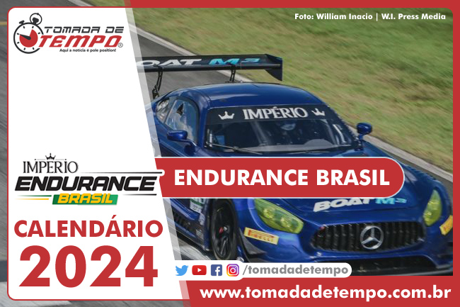 ENDURANCE BRASIL - Calendário 2024 - Tomada de Tempo