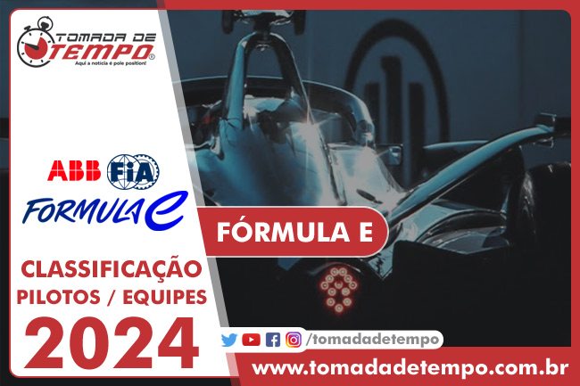 FÓRMULA E – Classificação de pilotos e equipes – 2024