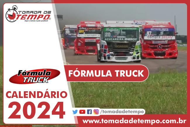 FÓRMULA TRUCK - Calendário 2024 - Tomada de Tempo