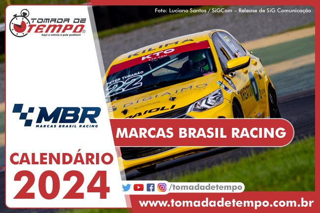 MARCAS BRASIL RACING (MBR) - Calendário 2024