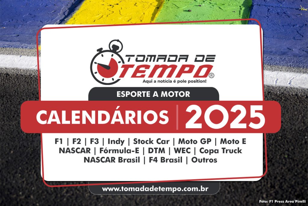 WEC Calendário 2025 Tomada de Tempo