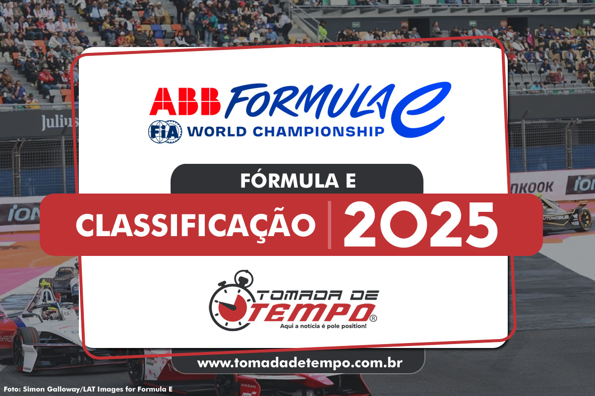 FÓRMULA E – Classificação de pilotos e equipes – 2025