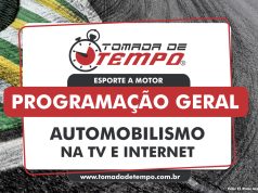 PROGRAMAÇÃO DA TV - Horários e transmissão do automobilismo na TV e INTERNET