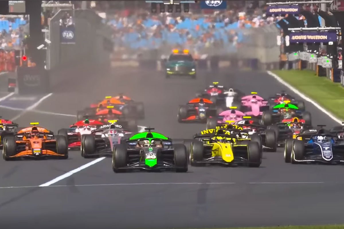 FÓRMULA 2 - Resultados - GP da Austrália - 2025