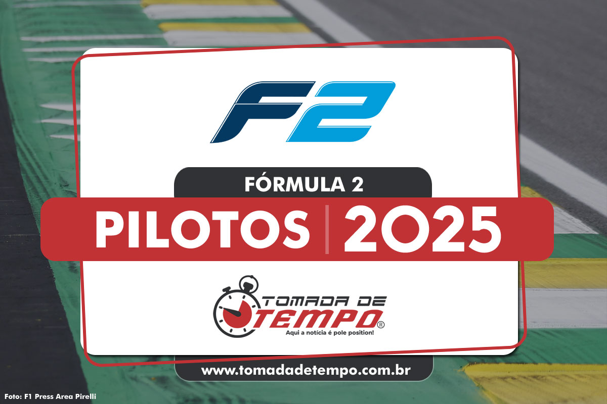 FÓRMULA 2 - As equipes e os pilotos da temporada 2025