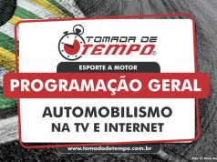 PROGRAMAÇÃO DA TV - Saiba quais são as corridas do final de semana!